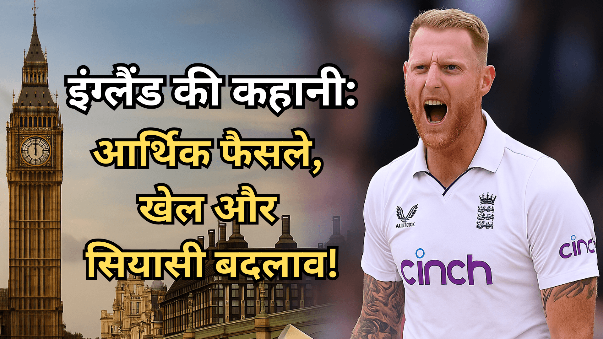 इंग्लैंड की कहानी: आर्थिक फैसले, खेल और सियासी बदलाव!