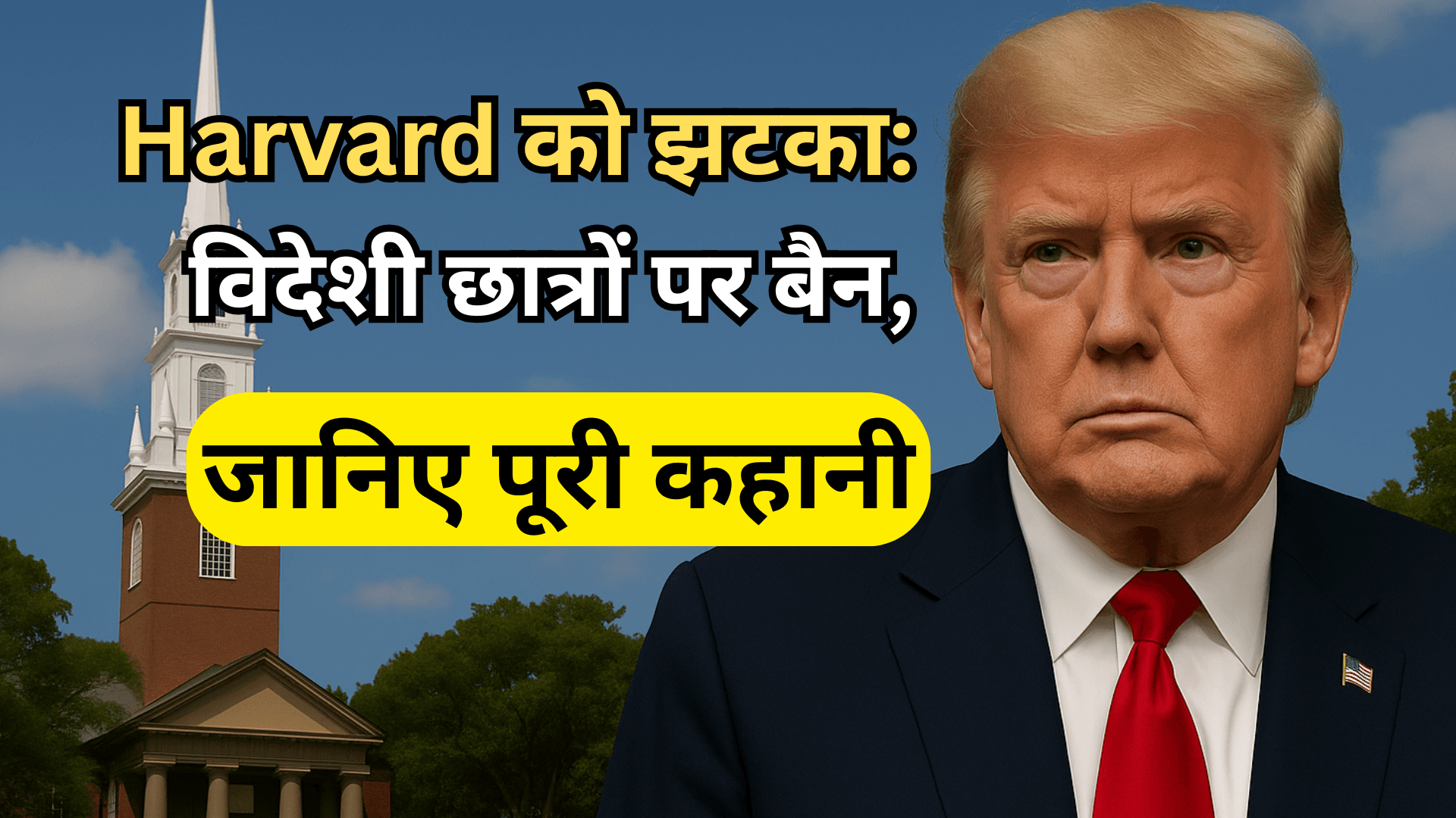 Harvard को झटका: विदेशी छात्रों पर बैन, जानिए पूरी कहानी