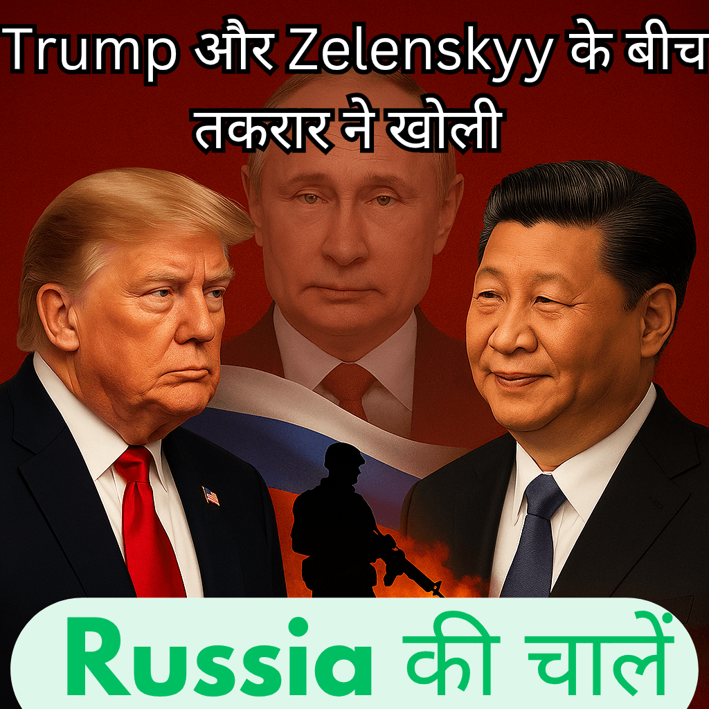Trump और Zelenskyy के बीच तकरार ने खोली Russia की चालें